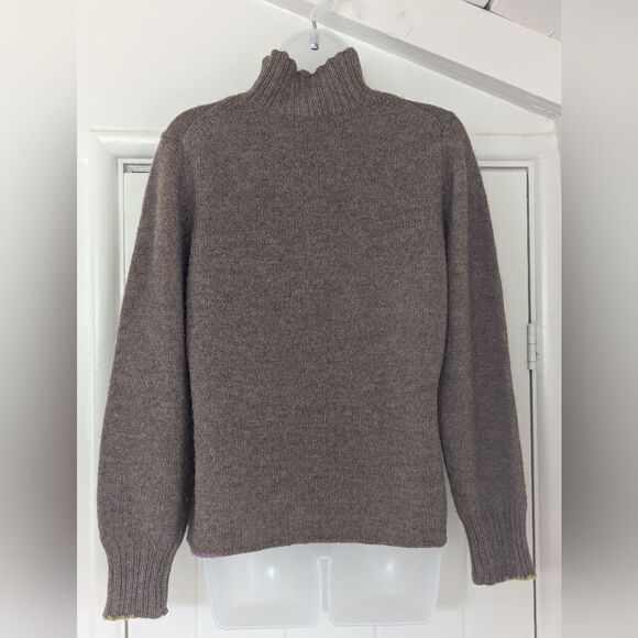 Sundance Wool Alpaca Sweater Quiet Luxury Coastal Grandma Cozy Countryside L - Picture 7 of 10